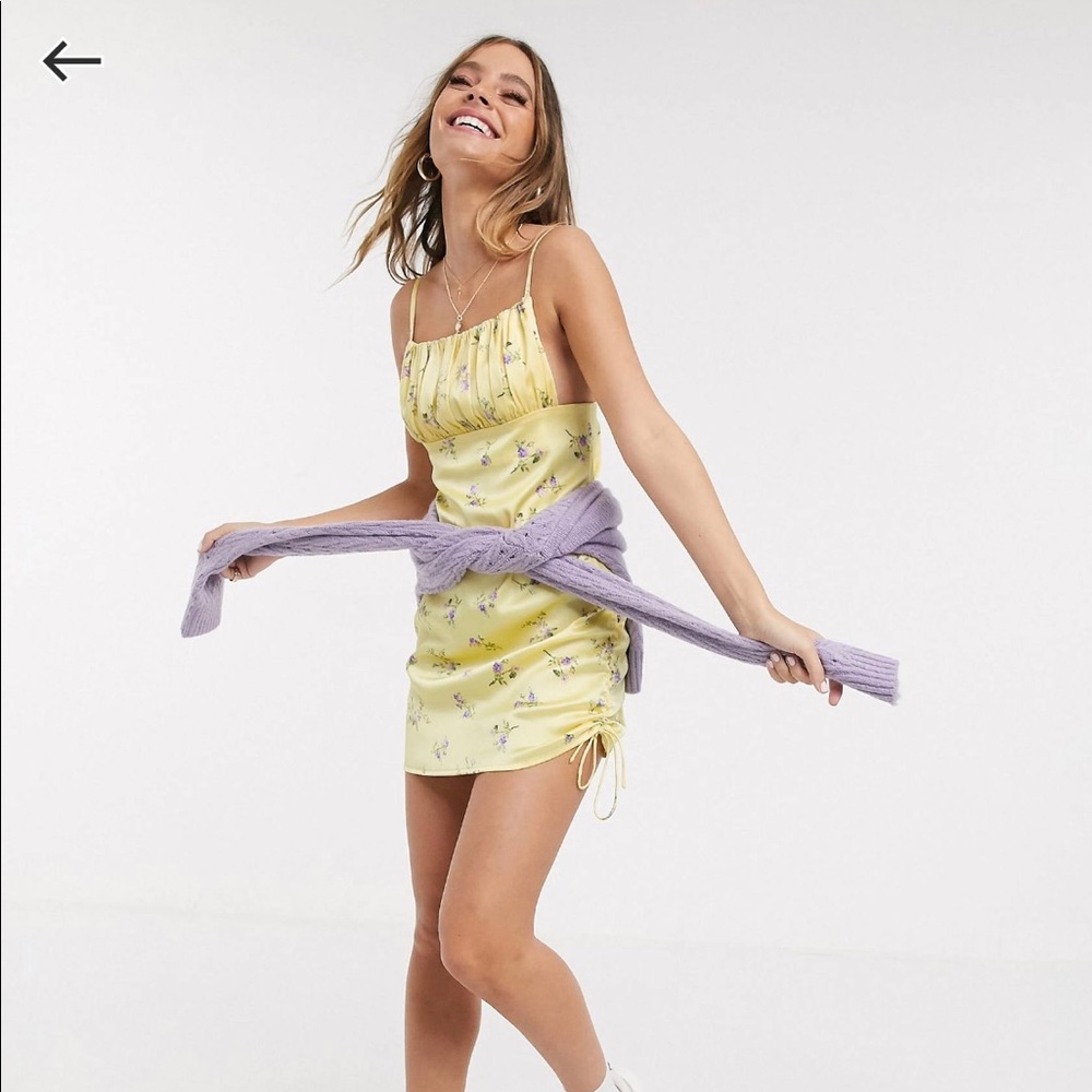 ASOS design- petite ditsy floral slip dress